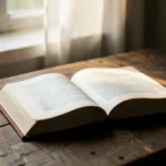 Esboço de pregação sobre Mateus 6:25-34 em ambiente de estudo.
