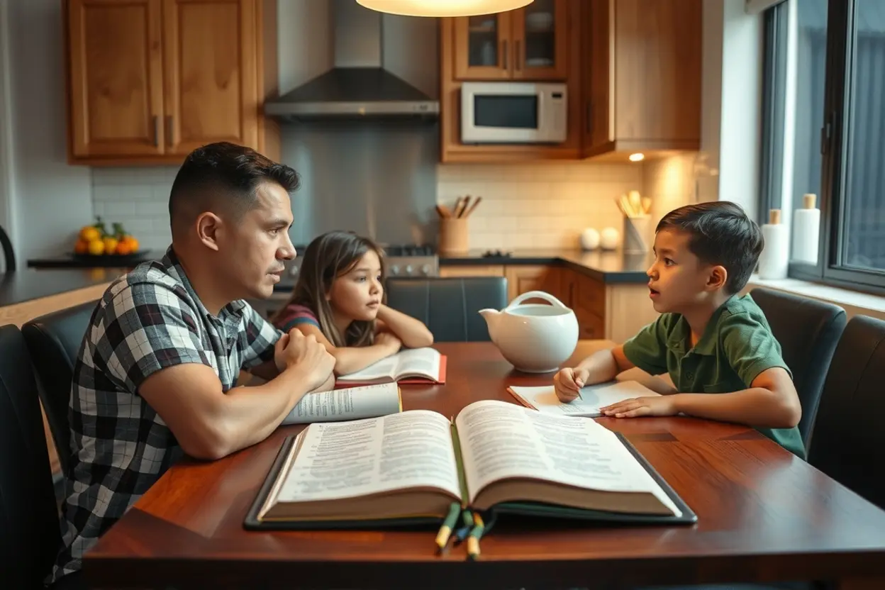 Estrutura prática para oração em família