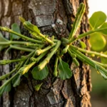 Ramos de videira representando o estudo bíblico de João 15:1-11.