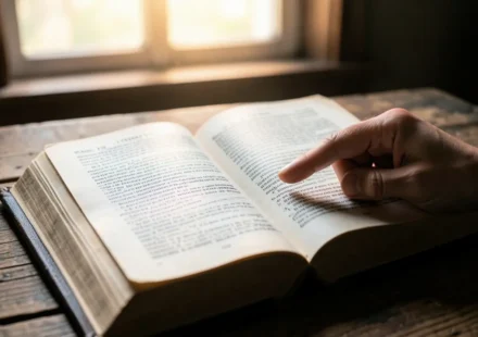 A Fidelidade da Palavra: Estudo Bíblico sobre 1 Timóteo 1:15 e a Salvação Bíblia aberta com destaque para 1 Timóteo 1:15, simbolizando a fidelidade da Escritura.