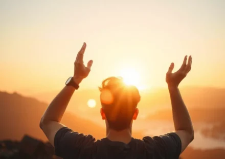 A Força Inabalável da Graça: Estudo Profundo em 2 Timóteo 2:1 Pessoa orando em luz suave, simbolizando a graça divina.