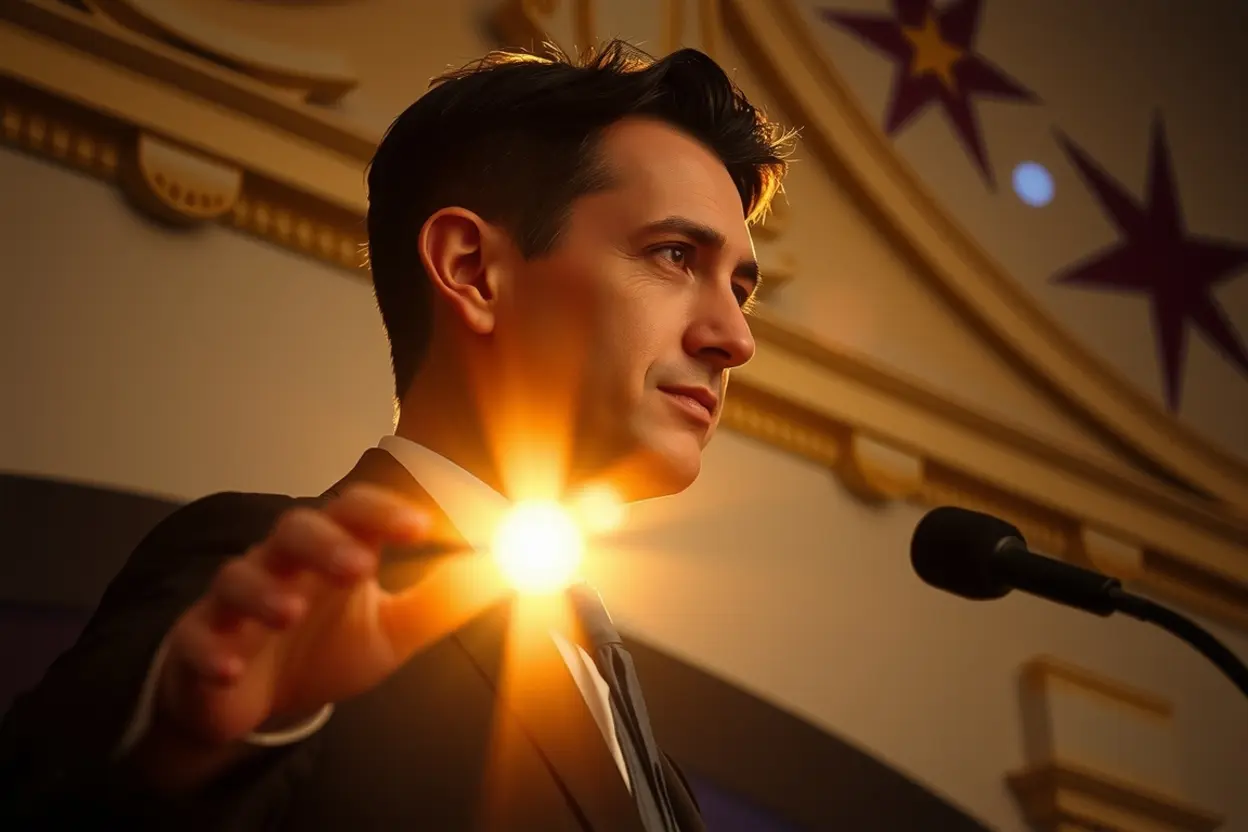 Pessoa em autoridade representando o governo sob a graça.