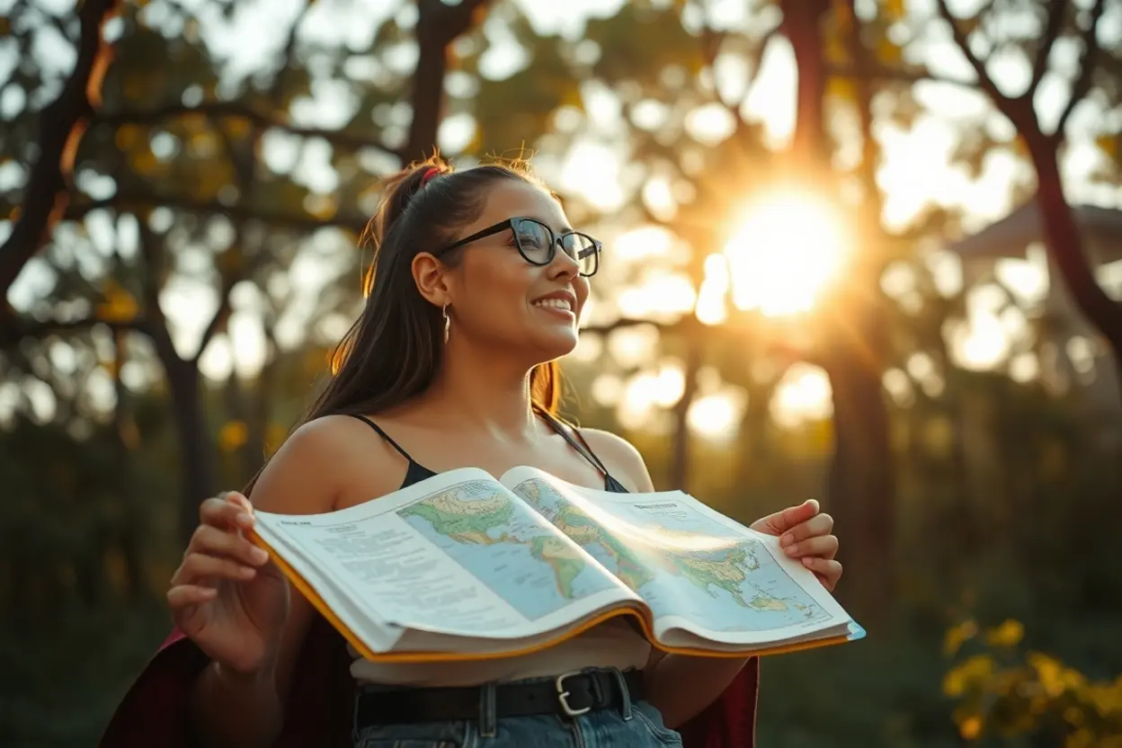 Mapa e bússola sobre uma mesa, representando a intencionalidade no discipulado.