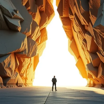 Miqueias 2:13 interpretação: caminho aberto através da rocha