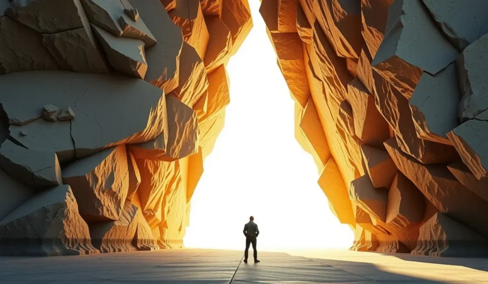 Miqueias 2:13: A Liderança Divina que Rompe Barreiras Miqueias 2:13 interpretação: caminho aberto através da rocha