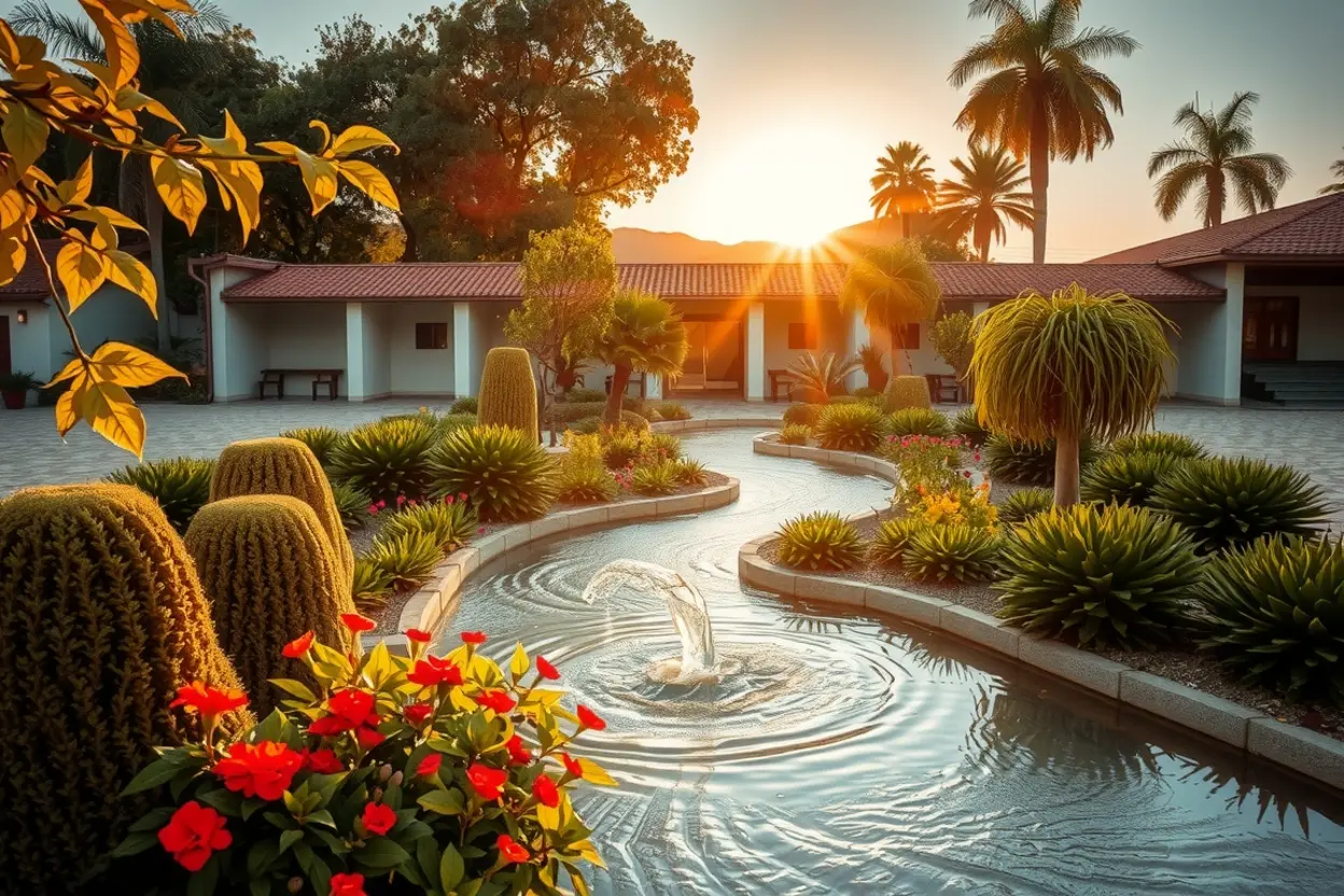 O jardim da provisão divina