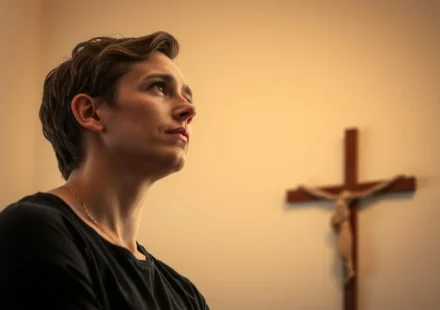 Homem contemplativo em reflexão sobre Mateus 5:3