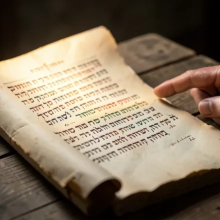 A Profecia de Isaías 7:14: Análise Exegética do versículo Pergaminho antigo com Isaías 7 14