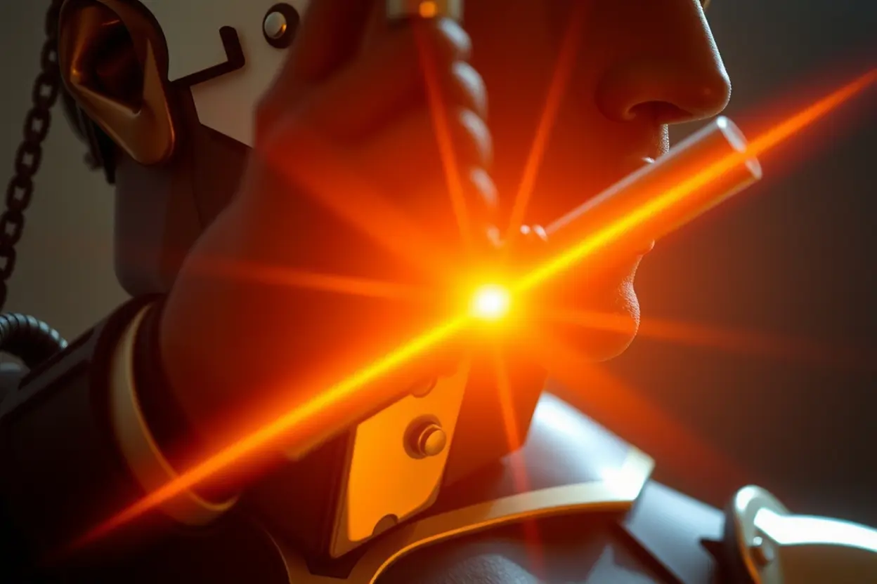 Couraça da justiça da armadura de Deus.