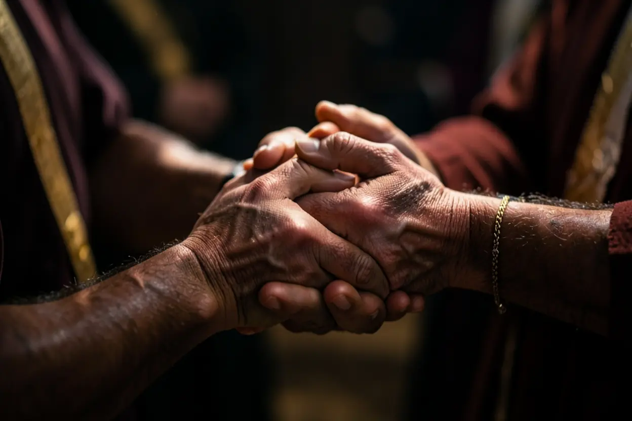Cristãos em comunhão profunda.