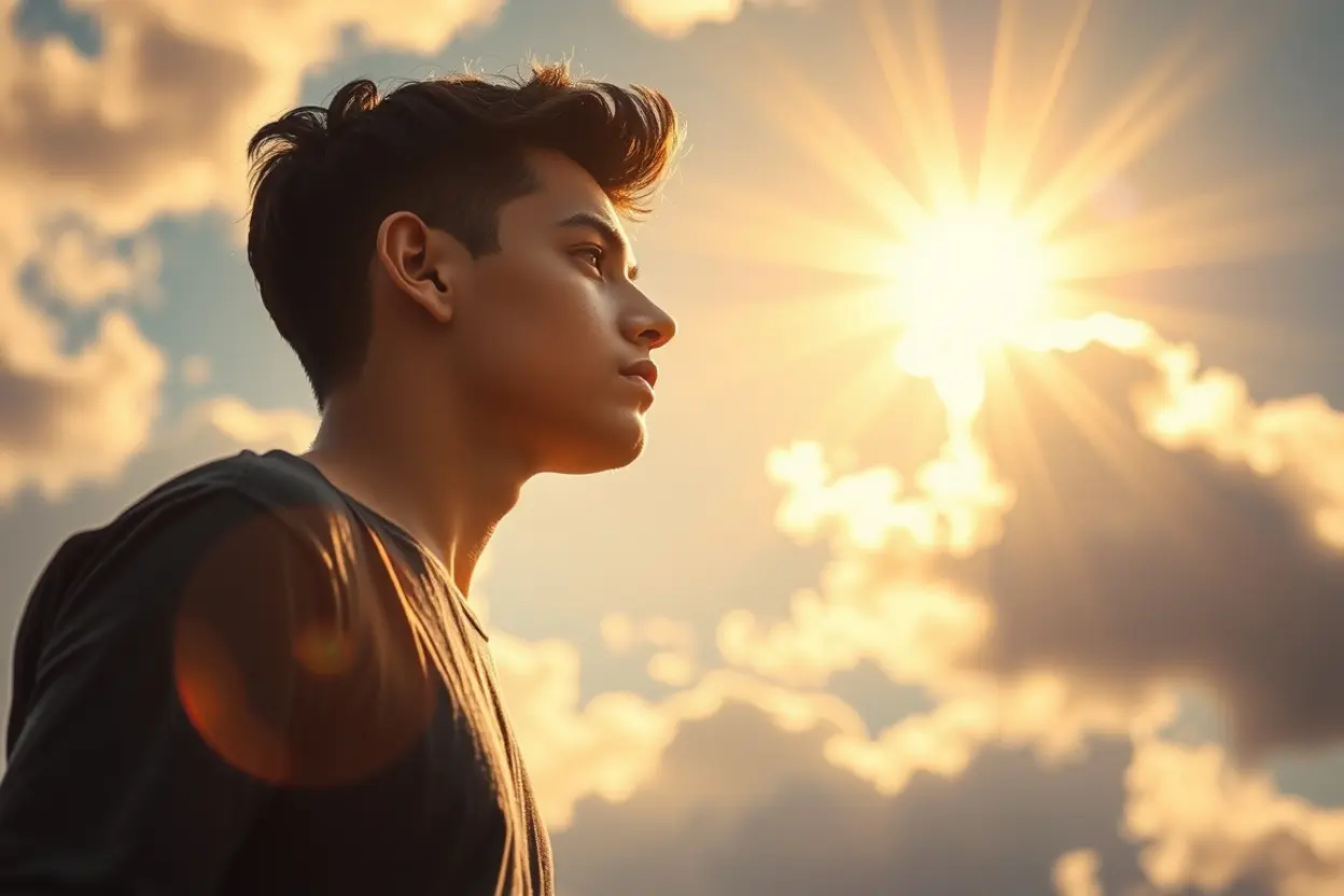 Reflexão sobre como crescer espiritualmente sendo jovem.