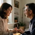 Pessoa praticando o evangelismo prático em conversa casual