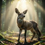 Cervo em floresta iluminada simbolizando significado bíblico de sonhos