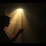 Consolo para o Povo de Deus: Estudo Bíblico de Isaías 40:1-11 Mãos em gesto de submissão e honra, com um caminho de luz ao fundo.