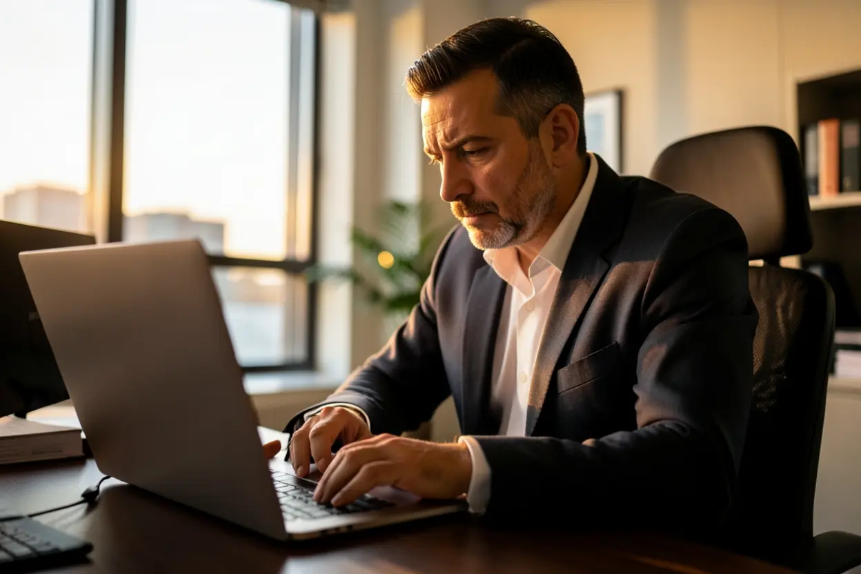Servo de Deus trabalhando com propósito e autoridade.