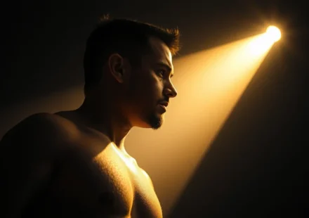 A Coragem na Presença de Deus: Estudo Bíblico de Salmos 27 Homem orando encontando coragem em estudo bíblico de Salmos 27.