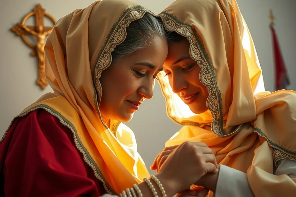 Membros da igreja servindo juntos demonstrando amor fraternal e unidade.