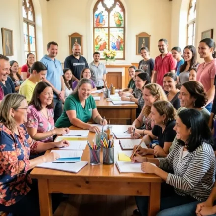 Incentivar o voluntariado cristão na Igreja.