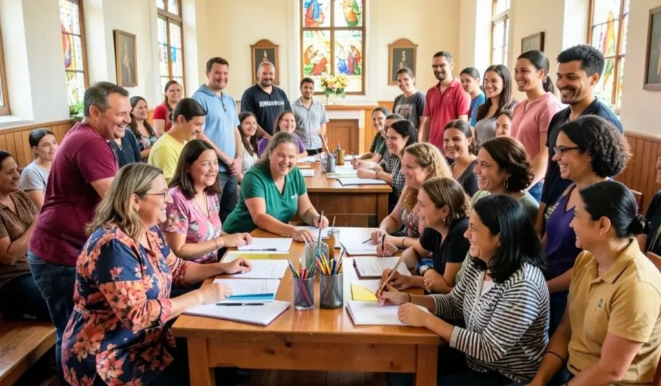 Incentivar o voluntariado cristão na Igreja.