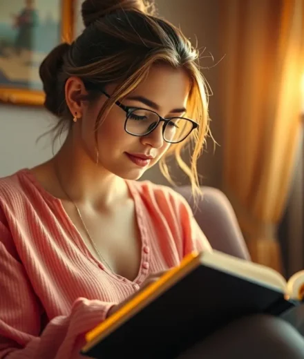 Intimidade com Deus: O Chamado para o Seu Propósito Original Mulher em momento de devoção pessoal e intimidade com Deus