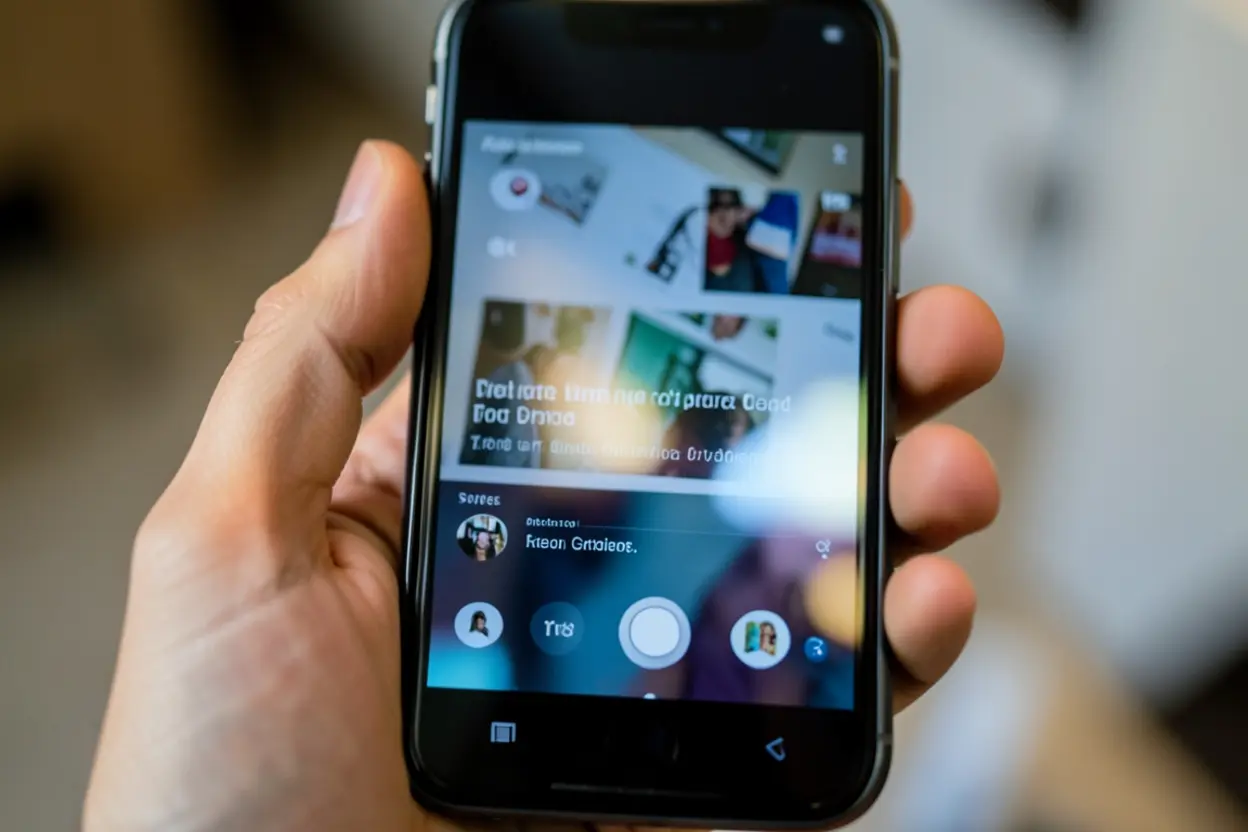Smartphone e a influência digital na vida cristã.