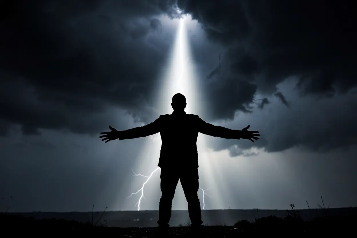 Representação bíblica do amor de Deus que traz vitória.