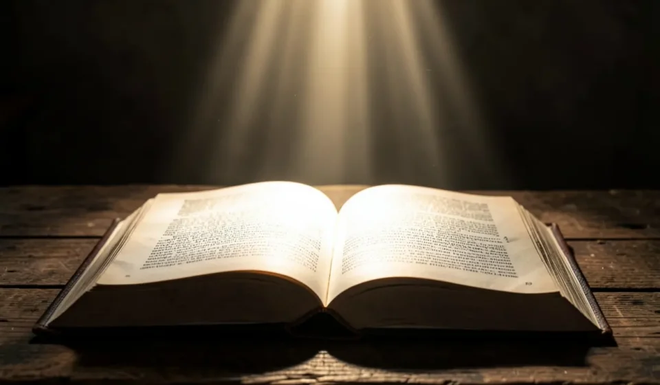 Templo do Espírito: Pregação sobre o Cuidado com o Corpo Bíblia aberta representando a pregação sobre o cuidado com o corpo