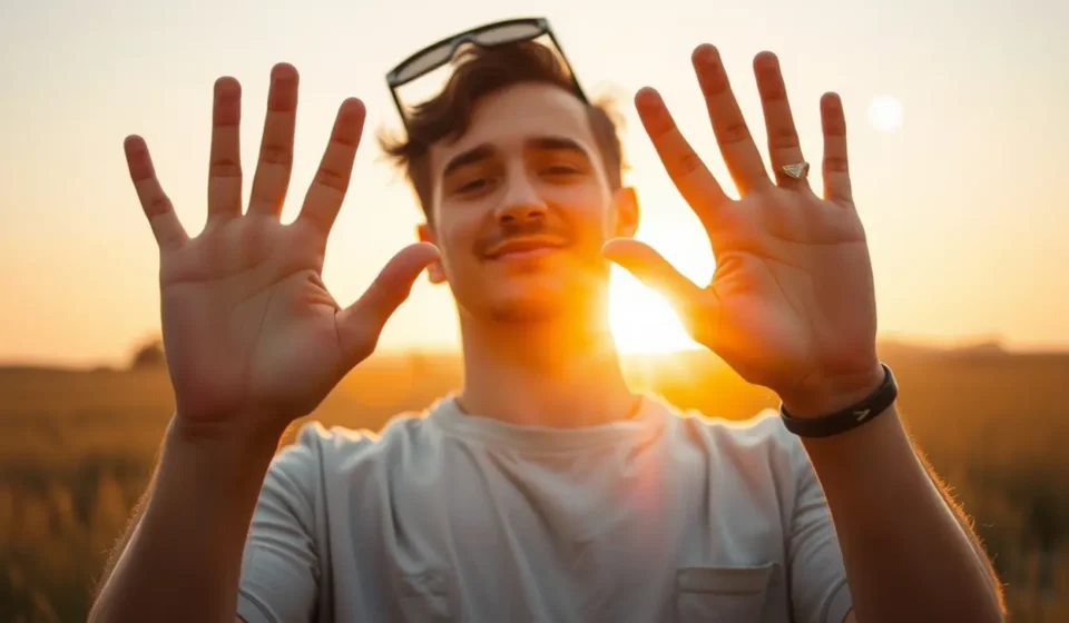 Os Benefícios do Senhor: Um Sermão Expositivo de Salmos 103 Homem adorando a Deus ilustrando um sermão expositivo de Salmos 103