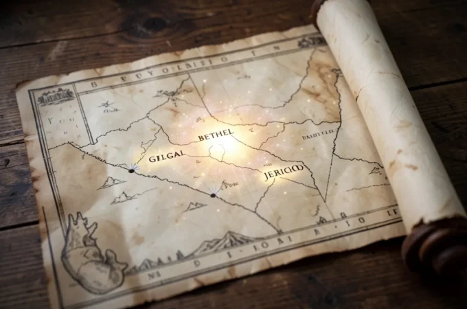 Contexto geográfico de Gilgal, Betel e Jericó em 2 Reis