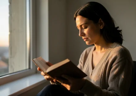 Natureza Espiritual: Como Viver de Acordo com o Espírito de Deus Pessoa lendo a Bíblia para fortalecer a natureza espiritual